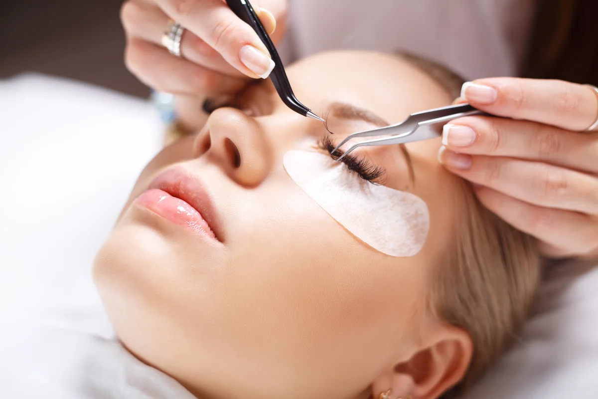 Eyelash services at Casa Barkada Salon