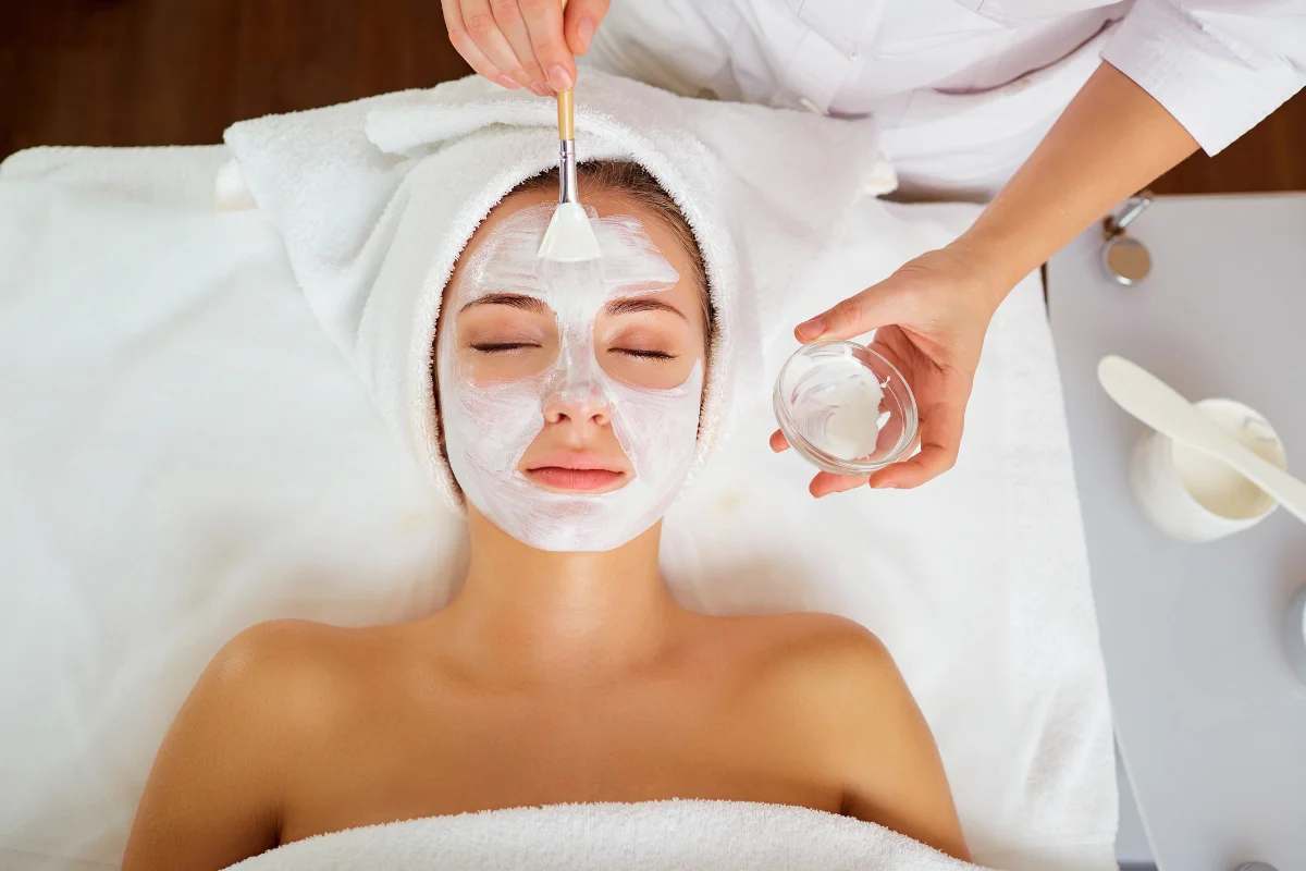 Facial services at Casa Barkada Salon