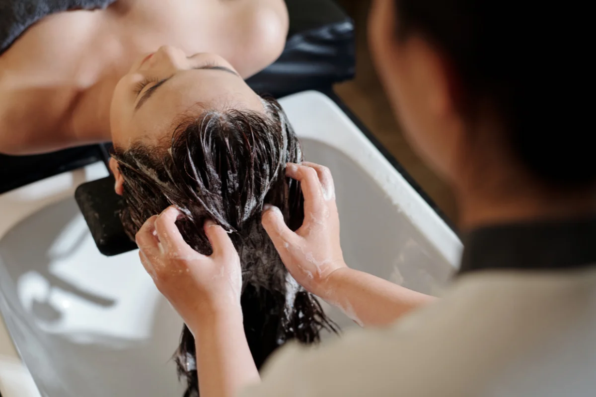 Hair treatment services at Casa Barkada Salon